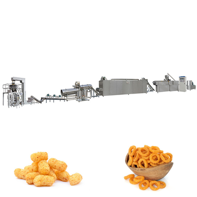 Cadena de producción soplada de snacks del maíz 100 - 150kg/H