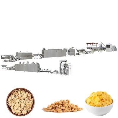 Máquina de fabricación de soplos de vapor Extrusora de bolas de queso para bocadillos de cereales de maíz