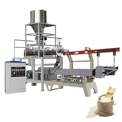 Cadena de producción artificial del arroz del CE ISO máquina 100kg/Hr del extrusor