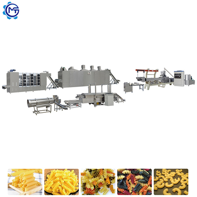 Cadena de producción italiana de los macarrones de la fabricación de la pasta de la categoría alimenticia SS304 máquina 54kw