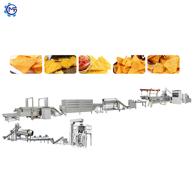 El maíz cierra fuertemente la máquina del extrusor del bocado de Chips Processing Line SS304 de la tortilla