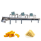 Cadena de producción del soplo del maíz 304 de los SS 201 máquina de plata del extrusor de los snacks